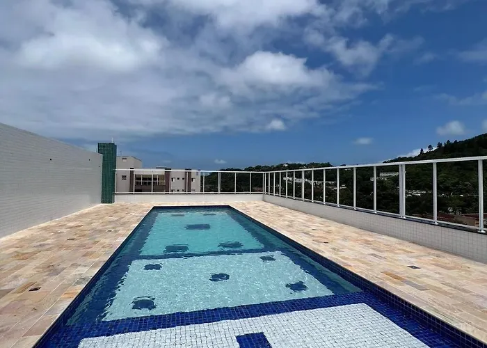 Ap Praia Das Toninhas For 5 People, 450M Beach